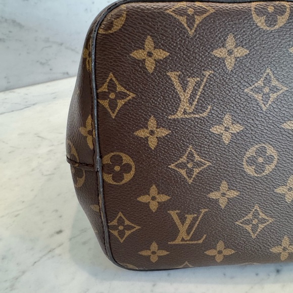 LOUIS VUITTON Monogram Canvas MM Neo Noe ROSE POUDRE Bucket Bag Preowned - Picture 7 of 17